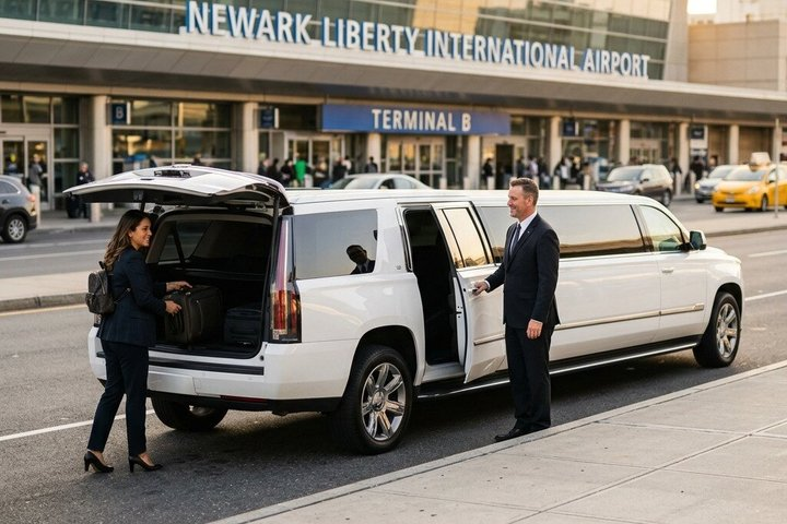 New Jersey Airport Luxury Arrival Transfer by Limousine (EWR/TEB) - Photo 1 of 16